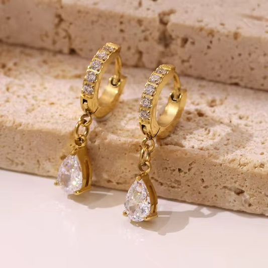 Crystal Draper Earrings