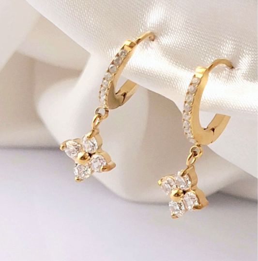 Tiny Phool Earrings