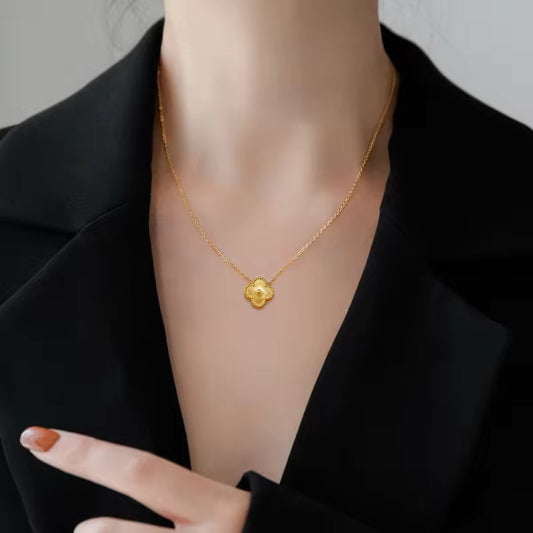 Golden Clove Necklace