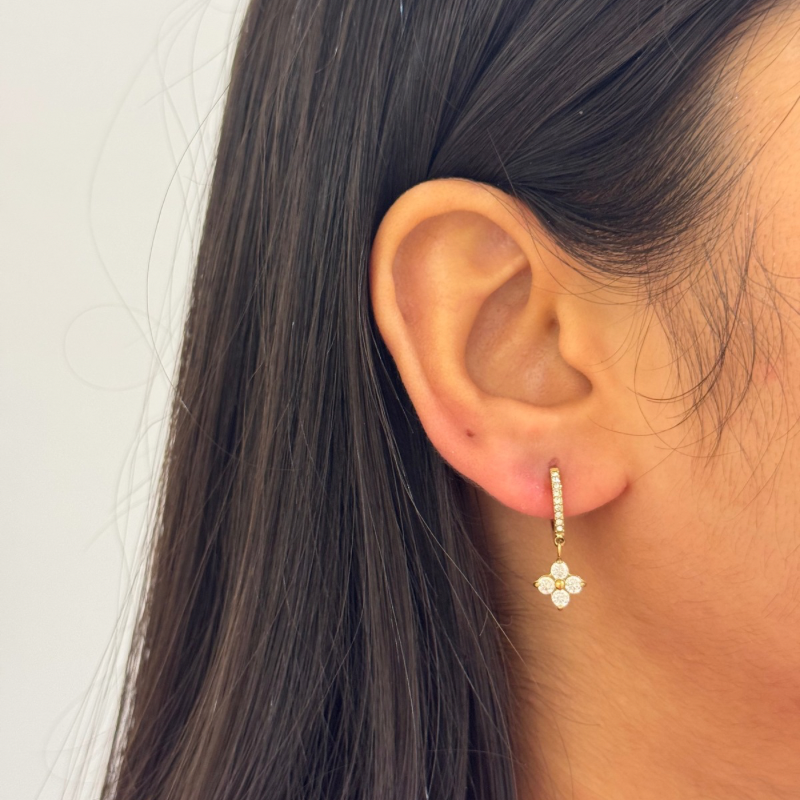 Tiny Phool Earrings