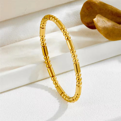 Golden Beaded Bangle