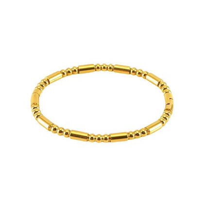 Golden Beaded Bangle