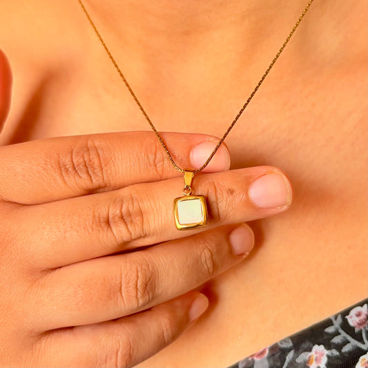 Radiant Square Necklace