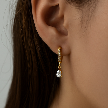 Crystal Draper Earrings