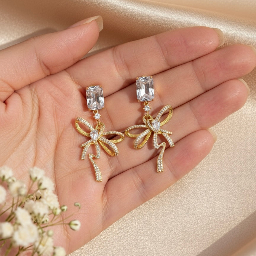 Crstyal Bloom Earrings