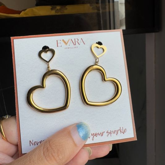 Heart Duo Earrings
