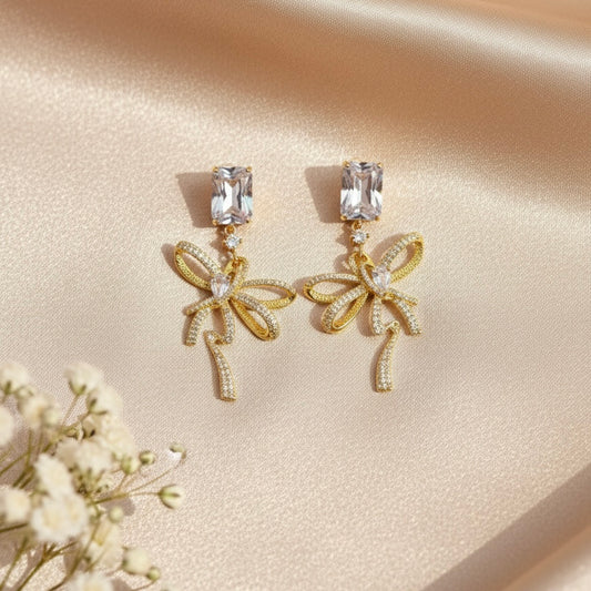 Crstyal Bloom Earrings