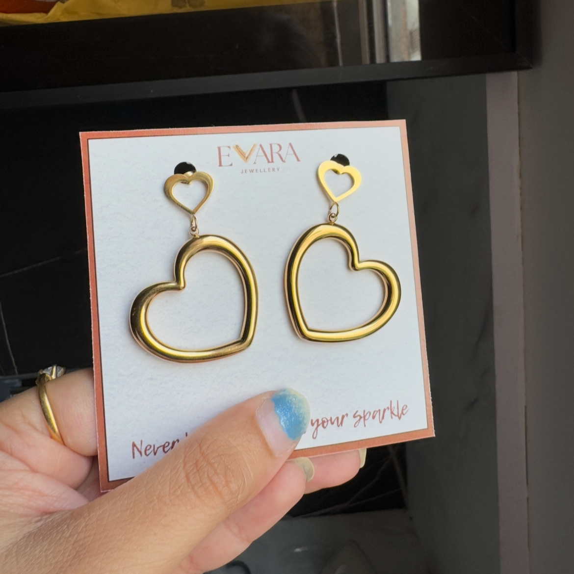 Heart Duo Earrings