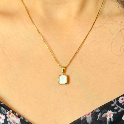 Radiant Square Necklace