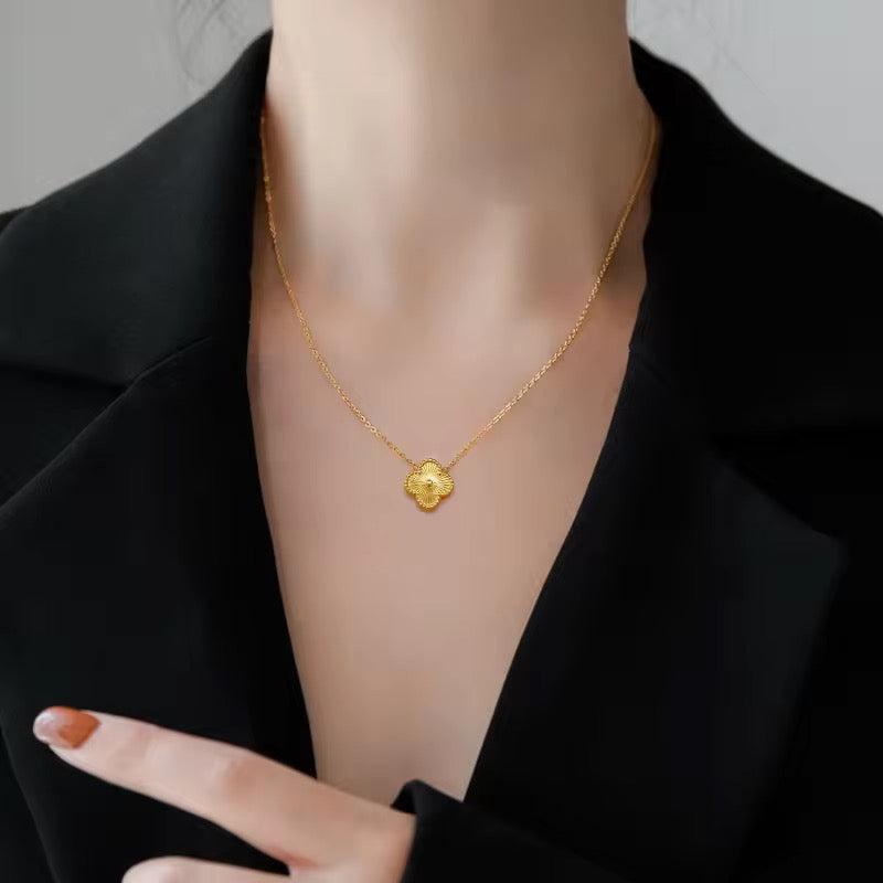 Golden Clove Necklace