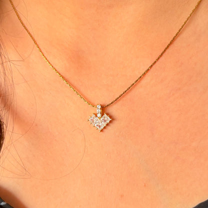 Royal Blaze Heart Pendant