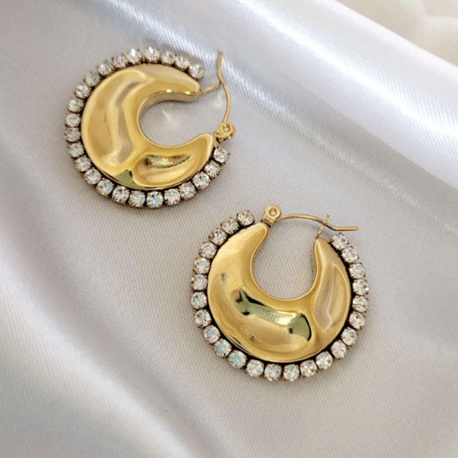 Golden Orbit Earrings