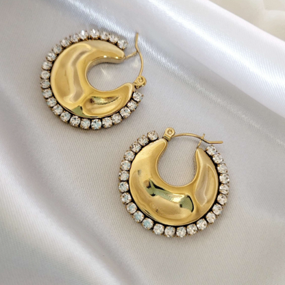 Golden Orbit Earrings