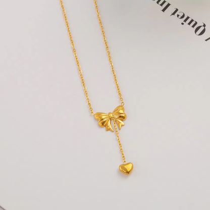 Twinkle Tie Necklace