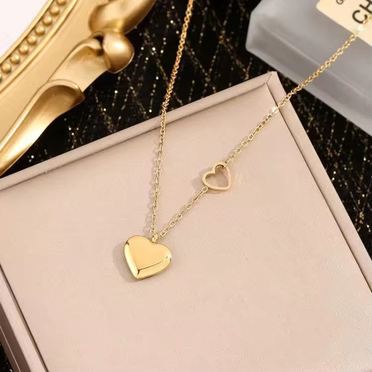 Twin Love Necklace